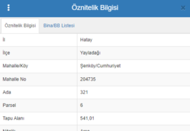 Şenköy Satılık 541 m2 arsa